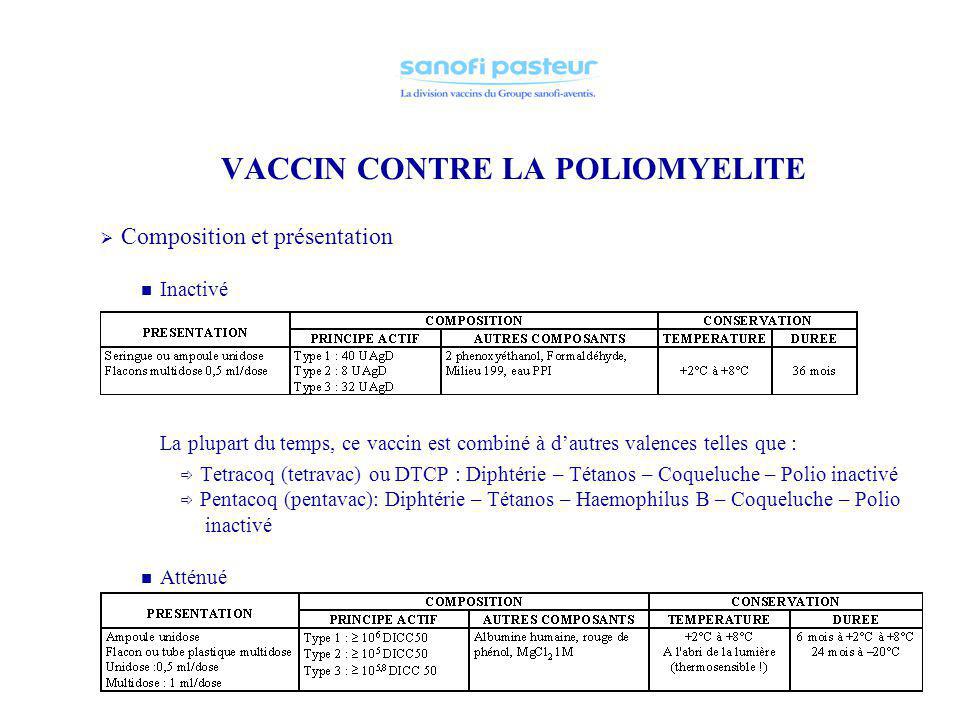 vaccin 5 valences