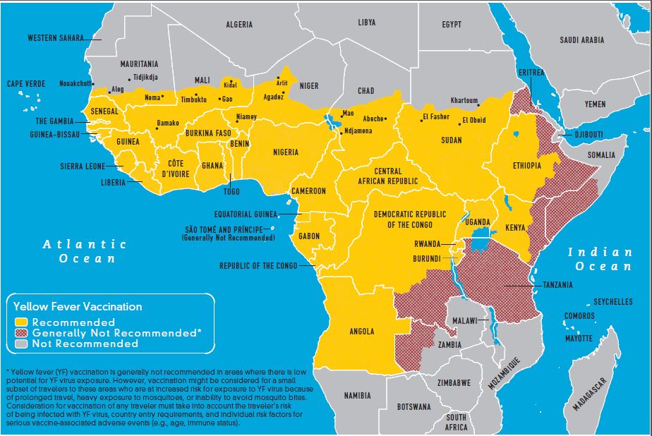 vaccin fievre jaune effet