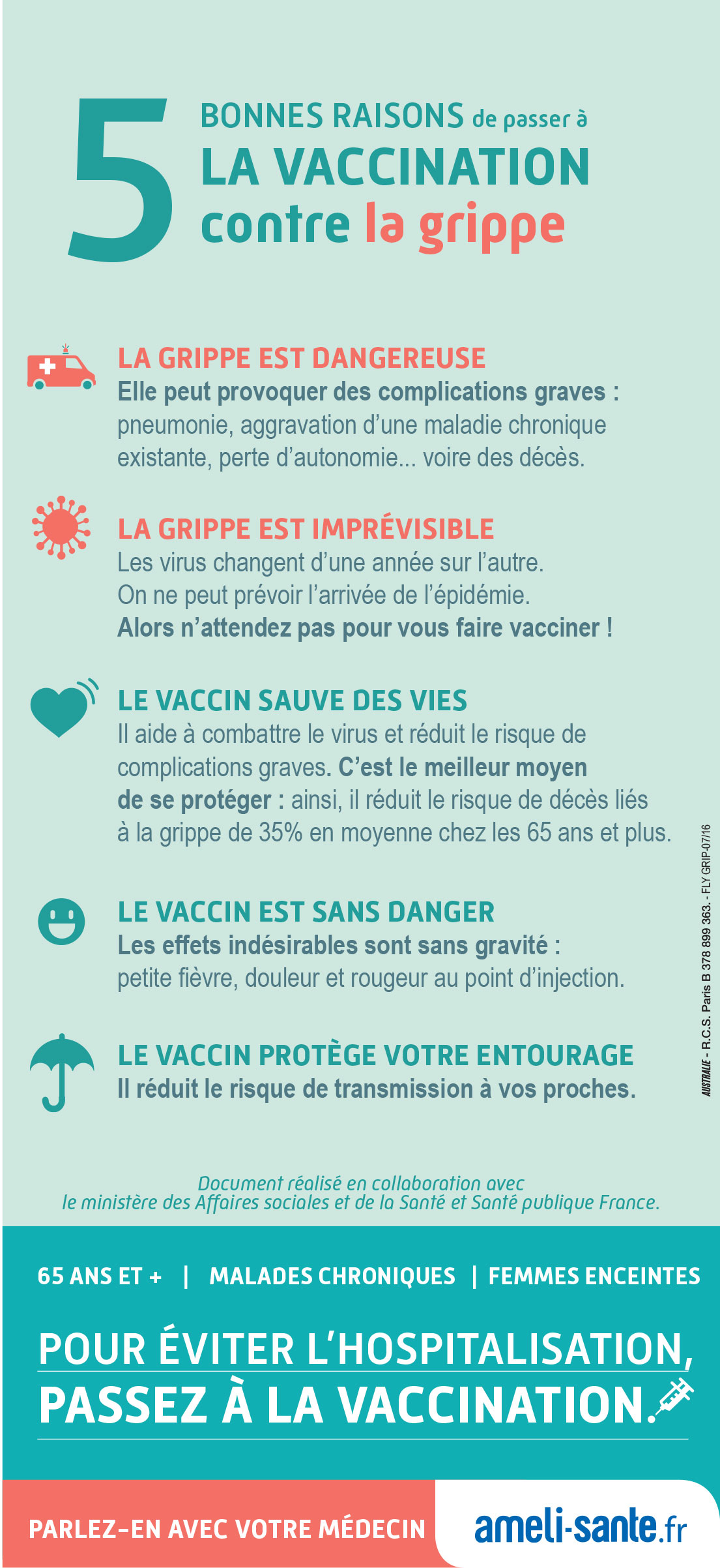 vaccin grippe 65 ans