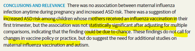vaccin grippe autisme