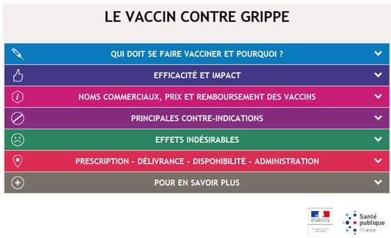 vaccin grippe nom commercial