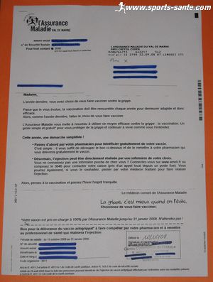 vaccin grippe remboursement