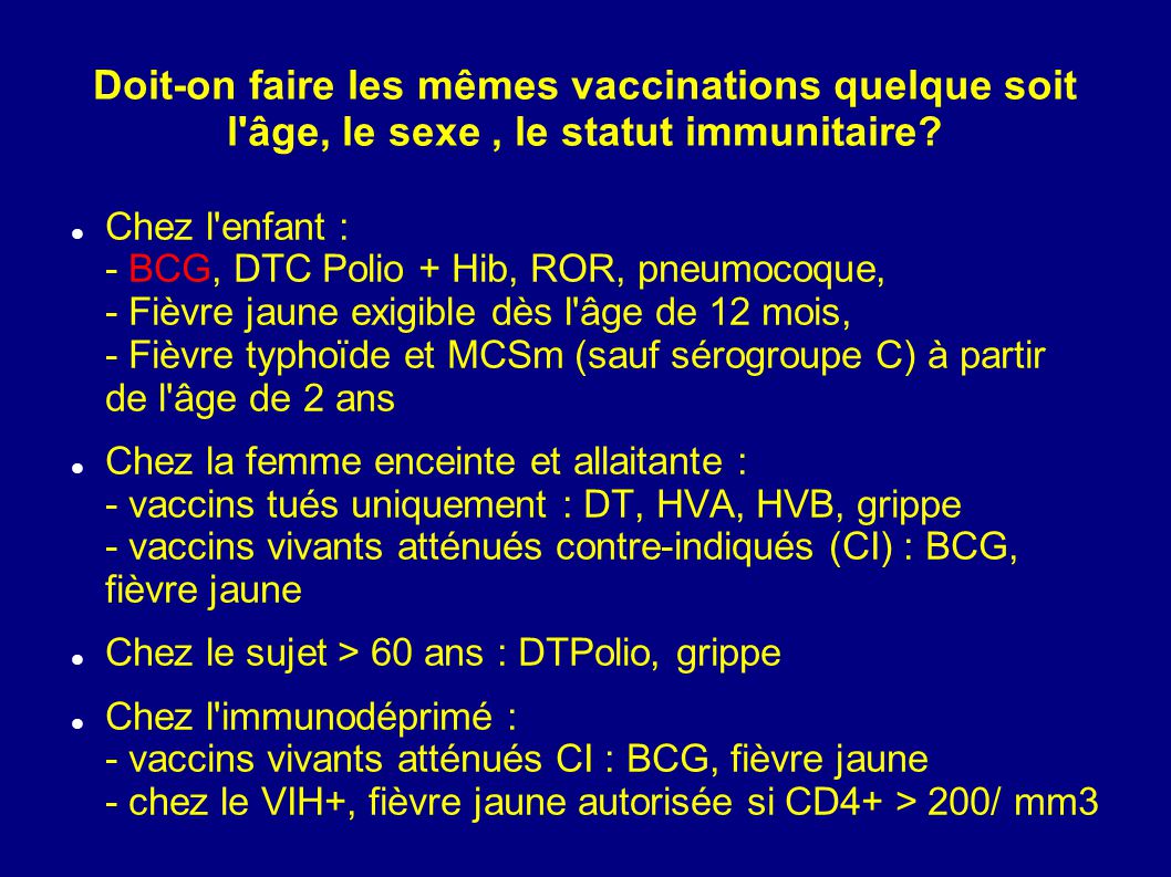 vaccin grippe typhoide