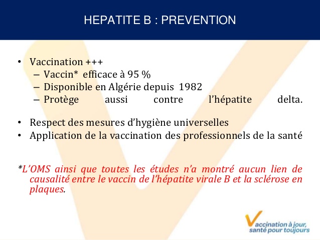 vaccin hepatite b algerie