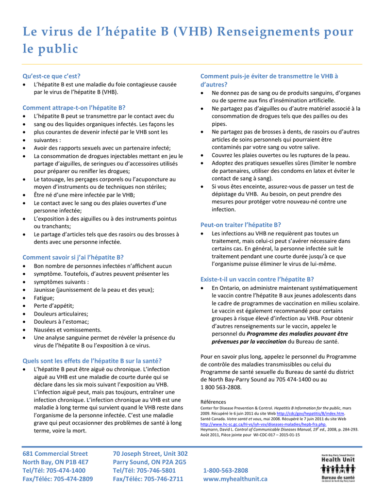 vaccin hepatite b douleur