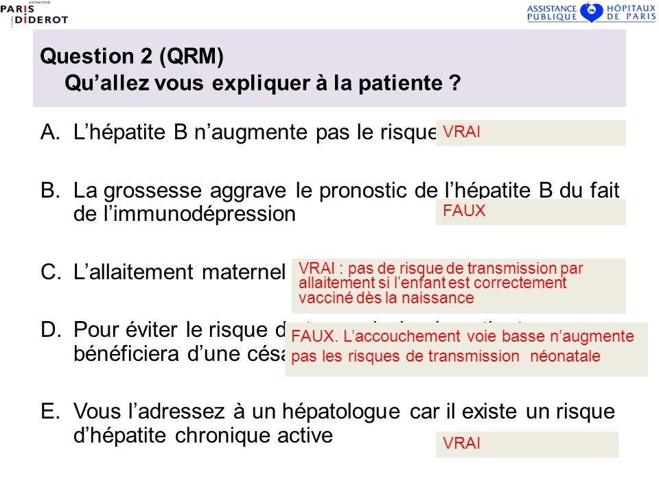vaccin hepatite b et allaitement