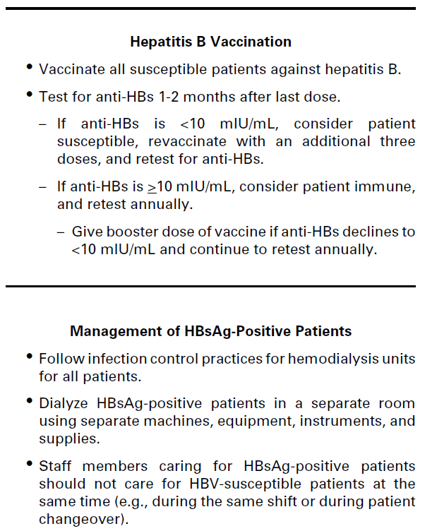 vaccin hepatite b hemodialyse