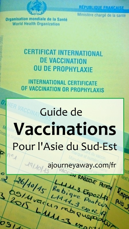 vaccin obligatoire asie