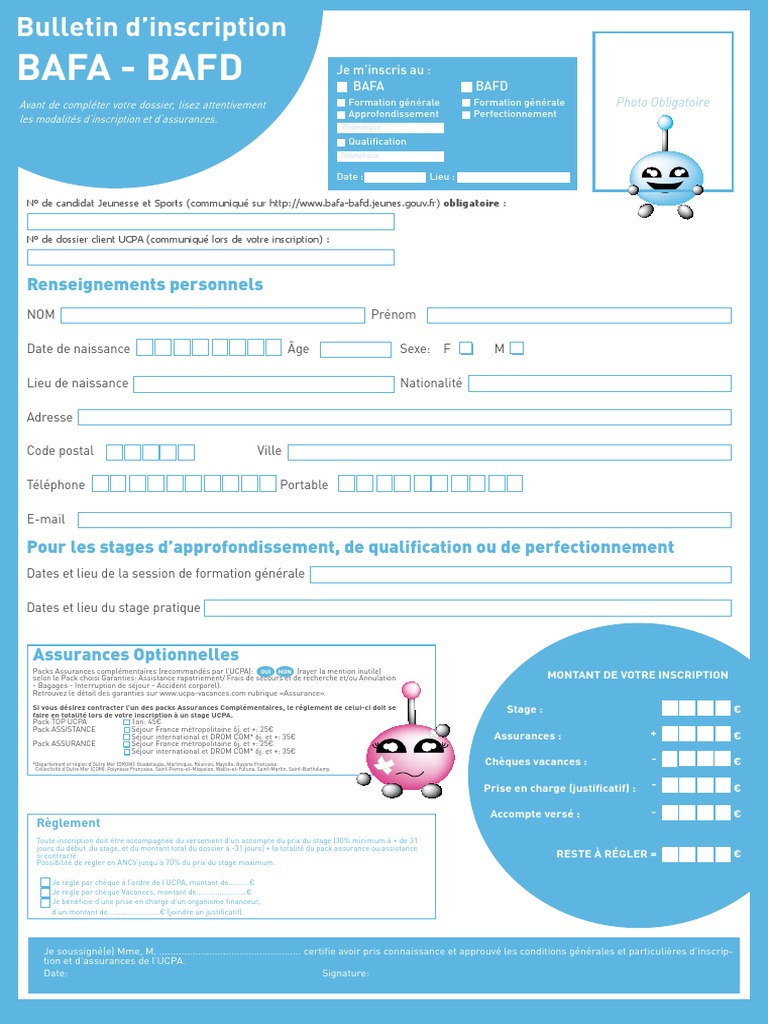 vaccin obligatoire bafa