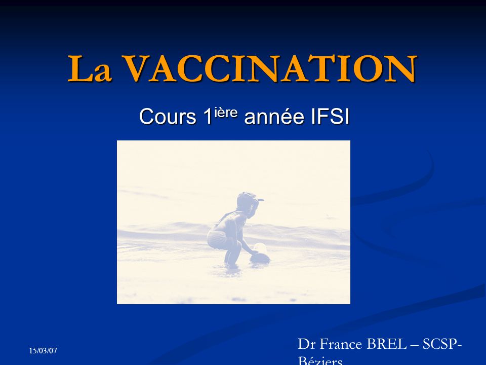 vaccin obligatoire ifsi