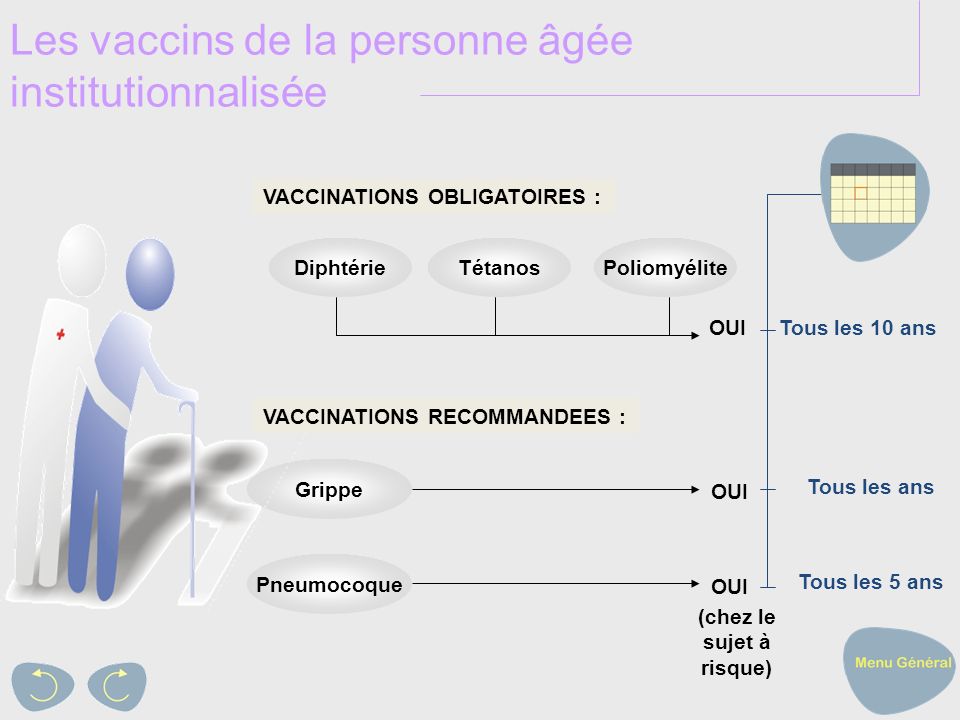 vaccin obligatoire tous les 5 ans